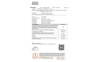 环保测试报告 ROHS+卤素 CANEC25009106001