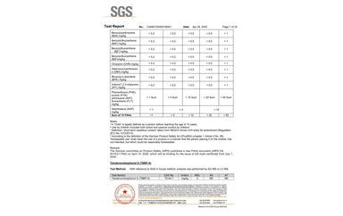 环保测试报告 ROHS+卤素 CANEC25009106001