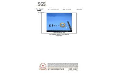 环保测试报告 PFAS CANEC25009106007