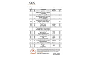 环保测试报告 SVHC CANEC25009119801